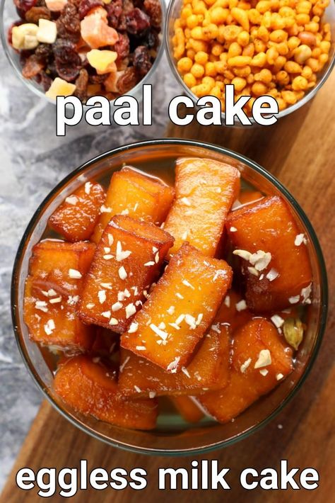 Paal Cake Recipe, Milk Powder Cake Recipe, Milk Powder Recipes Desserts, Tea Time Snacks Easy, Indian Dessert Recipes Videos, Gulab Jamun Cake Design, Tasty Recipes Videos For Dessert, Milk Powder Sweet Recipes, Milk Sweet Recipes