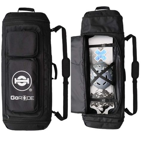 GoRide Elite Electric Longboard Skateboard Backpack Bag Carrier with Laptop Holder Skateboard Bag, Elite Backpack, Skateboard Backpack, Commuter Backpack, Longboard Skateboard, Adjustable Bag, Electric Skateboard, Business Work, Carrier Bag