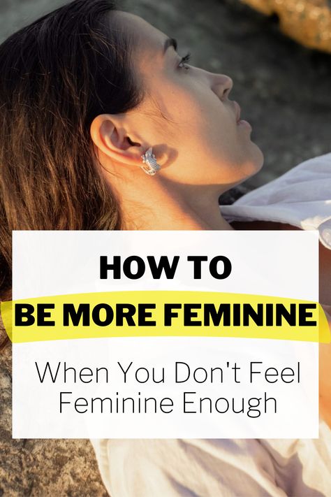 Are you feeling insecure about the lack of femininity? The great news is: you can be more feminine in ANY area of your life. With the right tools and information, it will be easy for you to reconnect with that part of yourself and feel feminine enough! Every woman has this feminine energy her. No matter if you know about it or not. I share with all my how to be more feminine tips, hope it helps 🙂 Click the link to read. Be More Feminine Tips, How To Be More Feminine Tips, Feminine Tips, Be More Feminine, Confidence Building Activities, How To Be More Feminine, My Love Life, Feminine Quotes, Girl Train