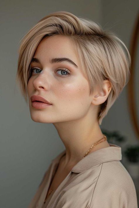 25 Prettiest Ways to Get a Pixie Bob with a Side Part Kort Bob, Edgy Short Haircuts, Hairstyle Long, Boy Hair, Long Hairstyle, Hair Inspiration Short, Hairstyle Trends, Hairstyle Inspiration, Short Pixie Haircuts