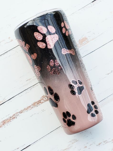 More Dogs Glitter Tumbler | Personalized Tumblers Peekaboo Glitter Tumbler, Peek A Boo Tumbler Ideas, Dog Tumbler Ideas, Epoxy Tumbler Ideas, Glitter Tumbler Ideas, Tumblers Ideas, Making Wreaths, Tumbler Cups Personalized, Glassware Crafts