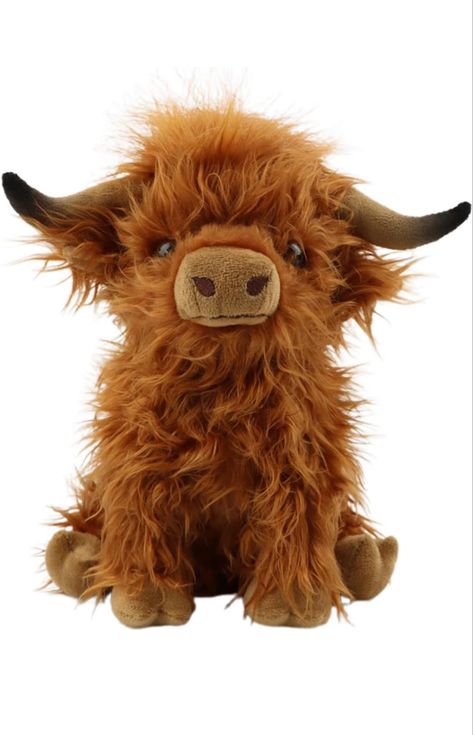 Gluutoyashop Highland Cow Stuffed Animal Scottish Highland Cow Plush Toy Cute Farm Plushie Christmas Birthday Gifts for Adults Boys Girls (Brown, 11 in) April Mop, Highland Cow Plush, Scottish Cow, Cow Plush, Cow Toys, Soft Gift, Scottish Highland Cow, Fluffy Cows, Highland Cattle