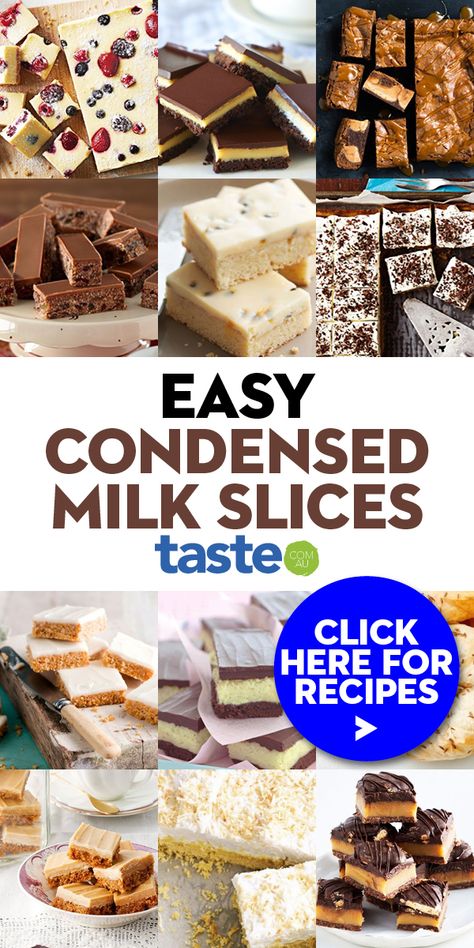 Xmas Slice Recipes, Easy No Bake Traybakes, Easy Bake Recipe Desserts, Not Too Sweet Dessert Recipes, No Bake Sweetened Condensed Milk Recipes, Cookie Slice Recipes, Baking With Sweetened Condensed Milk, No Bake Desserts With Condensed Milk, Slices Recipes Easy No Bake