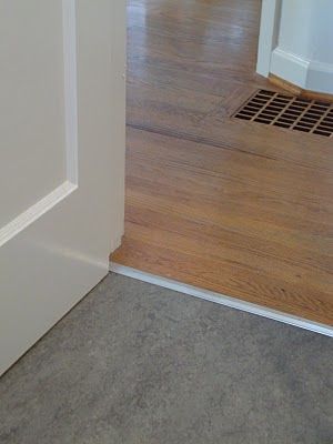 Marmoleum, it's like a garden on my floor... Hardwood Transition, Marmoleum Flooring, Flooring Transitions, Marmoleum Floors, Floor Garden, Small Basement Remodeling, Floor Transition, Vinyl Flooring Kitchen, Riverside House