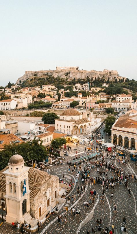 Discover in this post the 40 best places to see in Greece! greece aesthetics | summer in greece aesthetic wallpaper | greece wallpaper | greece travel photography | athens greece photography Athens Travel Guide, Athens Travel, Ancient Athens, Athens Acropolis, Acropolis, Athens Greece, Greece Travel, Greek Islands, Aerial View