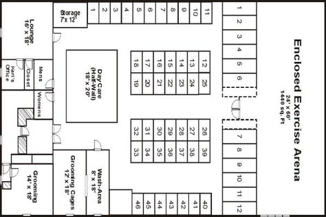 best dog daycare boarding kennel building plan | Dog Boarding Kennel Building Plans | Floor Plan 3 Kennel Layout, Dog Kennel Flooring, Dog Boarding Ideas, Building A Dog Kennel, Cheap Dog Kennels, Metal Dog Kennel, Dog Boarding Facility, Dog Boarding Kennels, Dog Kennel Designs