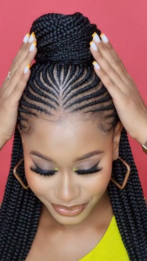 Most Trending Hairstyles, Corn Rolls And Box Braids, Half Rasta Braids Hairstyles, Latest Ghana Weaving Hairstyles 2024, Abuja Lines Hairstyles Braids Latest, African Braids Hairstyles 2024, Trending Braids Hairstyles 2024, Lines Braids Hairstyles, Pencil Hairstyles Braids