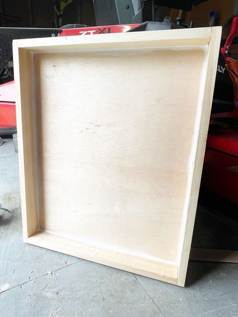 How To Build A Box Frame, Diy Wood Shadow Box Frame, How To Build A Shadow Box Display Case, How To Build A Shadow Box Diy, Shadow Box Frames Diy, How To Make Shadow Boxes, How To Make A Shadow Box Display, Diy Shadow Box Frame, Large Shadow Box Frame