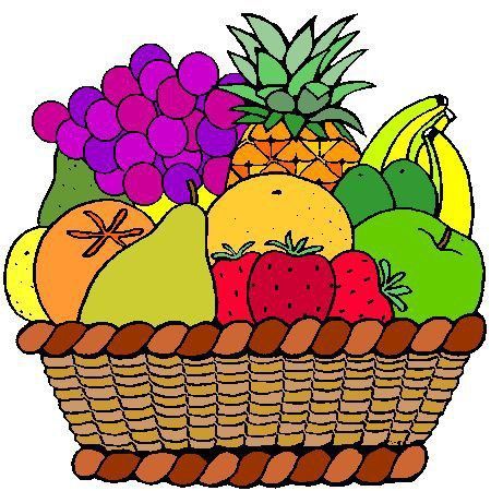 Fruit Basket Drawing For Kids, Fruit Basket Drawing, Fruit Art Drawings, Basket Drawing, Writing Paper Printable Stationery, Drawing Lessons For Kids, Fruits Drawing, Easy Drawings For Kids, Doll Food