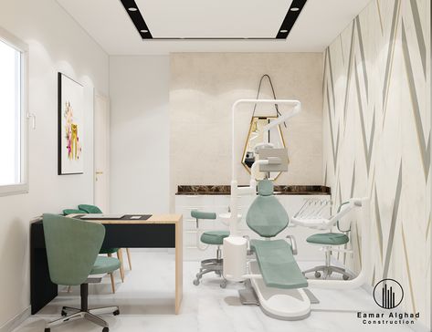 Small Dental Clinic Design Floor Plans, Dental Clinic Design Ideas, Small Dental Clinic Design, Small Dental Clinic Interior Design, Small Dental Clinic, Aesthetic Clinic Interior, Pediatric Dental Office Design, Dental Clinic Interior, Dentist Office Design Interiors