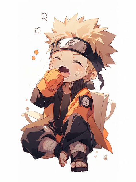 Naruto Mignon, Naruto Chibi, Kid Naruto, Naruto Uzumaki Hokage, Arte Do Kawaii, Naruto And Sasuke Wallpaper, Naruto Sketch, Naruto Drawings, Chibi Anime Kawaii