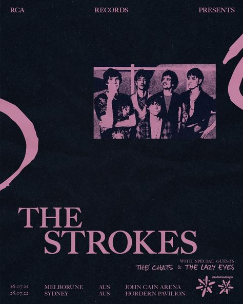 The Strokes, Tour Poster Design #graphicdesign #design #art #graphicdesigner #illustration #grunge #music #designer #graphic #digitalart #photoshop #artwork #illustrator #thenewabnormal #album #threshold #graphics #typography #indie #photography #drawing #logodesign #thestrokes #poster #designinspiration #posterdesign #adobe #poster #thestrokesband World Tour Graphic Design, Threshold Poster Design, Threshold Poster, Indie Graphic Design, The Strokes Poster, Tour Poster Design, Shoegaze Aesthetic, Strokes Poster, The Strokes Band