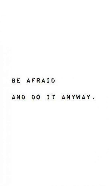 Do Your Thing Quotes, Be Afraid And Do It Anyway Tattoo, Be Afraid And Do It Anyway, Be Good Do Good Tattoo, Six Word Quotes, Good Quotes Short, Doing Good Quotes, 4 Words Quotes, Two Words Quotes