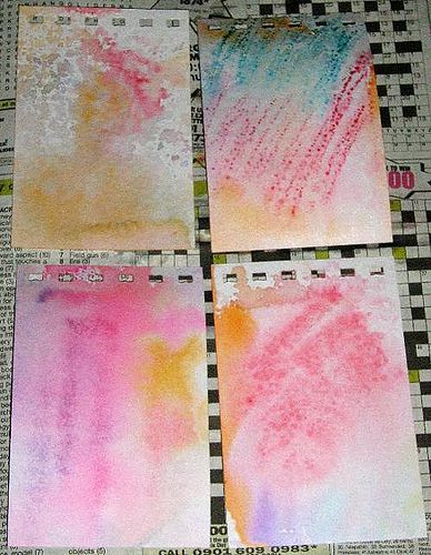 Watercolour Wash Backgrounds Part 2 Background Techniques, Watercolour Wash, Pens And Markers, Art Videos For Kids, Watercolor Art Journal, Smash Books, Mixed Media Techniques, Watercolor Wash, Bee Art