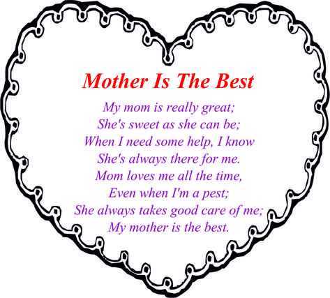 Short Mothers Day Poems, Happy Mothers Day Poem, Mother Song, Mother's Day Projects, Mom Poems, Mothers Day Poems, Mother Poems, Mother's Day Activities, Happy Mother Day Quotes