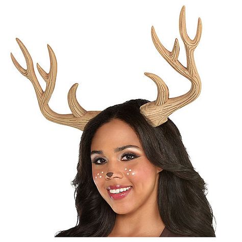 Animal & Bug Halloweens Costumes & Ideas | Party City Canada Deer Antlers Costume, Teen Costumes, Deer Makeup Tutorial, Deer Outfit, Woman Costumes, Deer Makeup, Costume Couple, Mermaid Costumes, Pirate Costumes