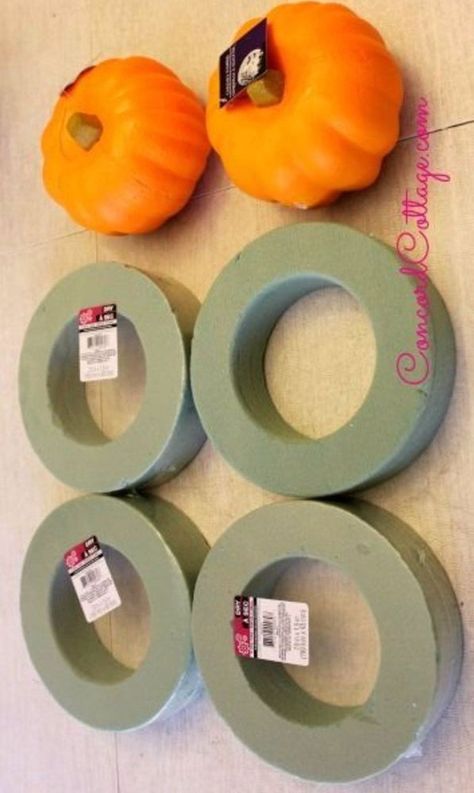 Cheap Fall Decor, Easy Fall Wreaths, Fall Decor Dollar Tree, Hallowen Ideas, Dollar Tree Fall, Organizing Hacks, Fall Deco, Dollar Tree Decor, Dollar Tree Diy Crafts