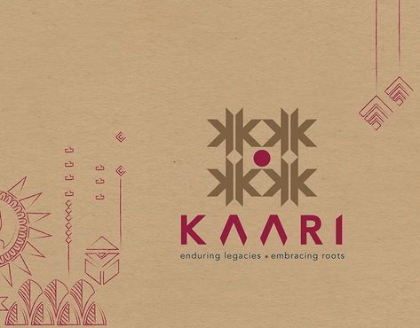 Kaari- Branding for Indian handicrafts :: Behance Modern Indian Illustration, Indian Graphic Design Illustrations, Pop Art Logo Design Branding, Shopping Poster Design, Indian Brand Identity, Indian Food Design, Indian Logo Design Ideas, Indian Branding Design, Indian Brand Logo