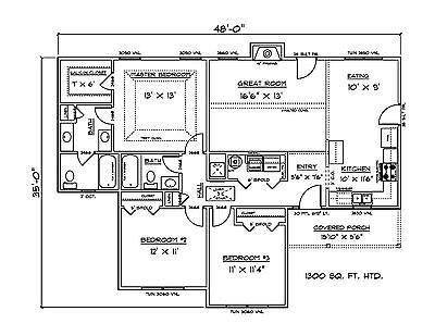 Child Care Center Design, Prefab Fireplace, 1000 Sq Ft House, 1200 Sq Ft House, 2000 Sq Ft House, 3 Bedroom House Plan, 1500 Sq Ft House, Building A Small House, House Plans 3 Bedroom