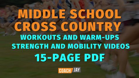 Cross Country Workouts Training, Cross Country Workouts For Middle School, Cross Country Training Plan, Cross Country Workouts For Elementary, Middle School Cross Country Workouts, How To Improve Cross Country Time, Cross Country Workouts, Cross Country Summer Training Plan, Xc Workouts