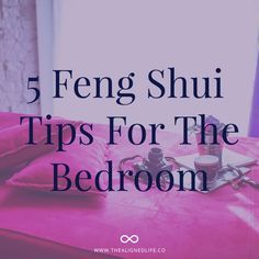 5 Feng Shui Tips for the Bedroom - get more sleep and create a beautiful and restful space with these easy Feng Shui tricks Fung Shway Bedroom Rules, Bedroom Fungshway, Fungshway Bedroom, Good Feng Shui Bedroom Layout, Accent Paint Colors, Feng Shui Bedroom Colors, Feng Shui Kitchen, Feng Shui Bathroom, Chi Flow