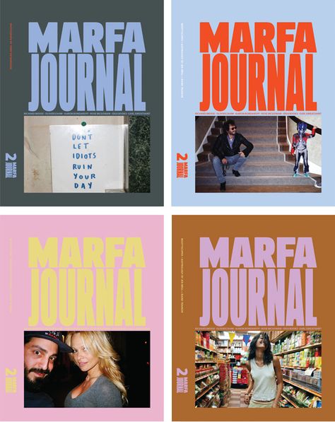 MARFA JOURNAL Marfa Journal, Design De Configuration, Layout Editorial, Posters Conception Graphique, Mises En Page Design Graphique, Visuell Identitet, Book And Magazine Design, 타이포그래피 포스터 디자인, 카드 디자인