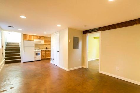 Tips for Basement to ADU Conversions | Accessory Dwellings Basement Conversion, Garage Conversion, Basement Remodeling, Custom Homes, Basement, Loft Bed, To Learn, House Plans, Garage Doors