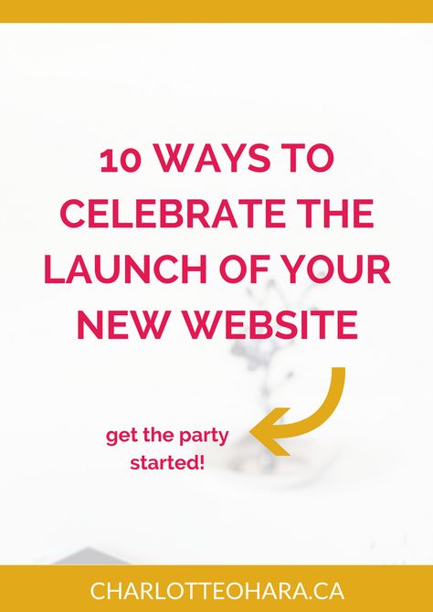 A new website, you say? Yaaas kween, yaaas! You put in the hours and are now the proud owner of a brand new website. Your business has an online home and you should be thrilled that you made it happen! Kudos, my friend. Getting your new website up and running is just the tip of the iceberg because Website Launch Idea, Small Business Website Design, Social Media Measurement, Simple Web Design, Tip Of The Iceberg, Online Business Strategy, Seo Basics, Squarespace Design, Seo For Beginners