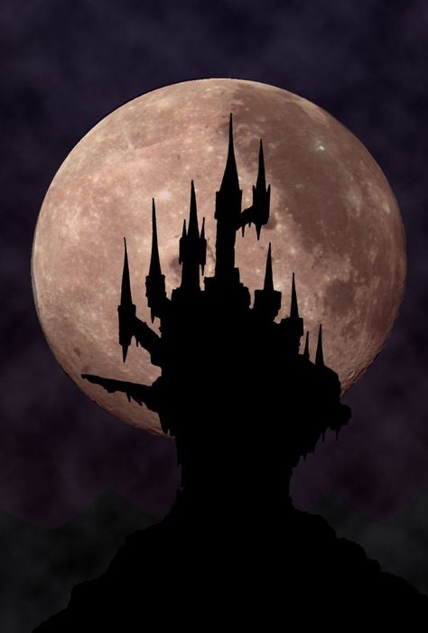 Fan Art / The Castlevania Castle. Castlevania Poster, Castle Vania, Dracula Castlevania, Moon Castle, Castlevania Dracula, Dracula Art, Pumpkin Carve, Castlevania Wallpaper, Castlevania Anime