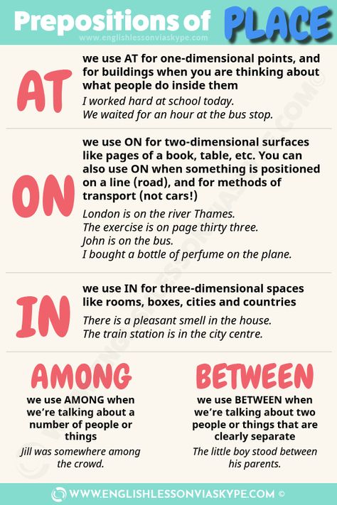 How to use prepositions IN ON AT correctly • Learn English with Harry 👴 In Or On Grammar, Basic Grammar Rules English, Preposition Of Place, In On At, Basic English Grammar, How To Learn English, English Grammar Notes, English Prepositions, English Grammar Rules