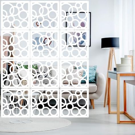 Hanging Room Divider, Wall Screen, Hanging Room Dividers, Diy Wall Decals, Bedroom Wall Designs, Living/dining Room, Room Partition, Hotel Decor, Dining Room Kitchen