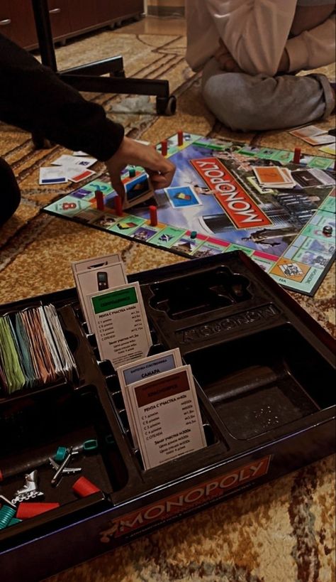 Monopoly Fake Story, Monopoly Aesthetic, Board Games Night, Games Night, Board Game Night, Game Nights, Sophomore Year, Night Aesthetic, Fake Story