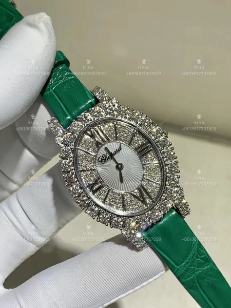 Chopard Diamond Watch, Chopard Watch Women, Elegant Watches Women, Future Watch, Chopard Jewelry, Chopard Watch, Dope Jewelry Accessories, Luxury Essentials, Rolex Diamond