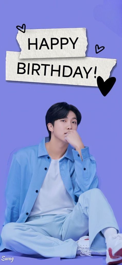 KIM NAMJOON - HD Fullscreen Wallpaper / Lockscreen HAPPY BIRTHDAY #RM 💕 Rm Birthday Wishes, Namjoon Hd Pics, Kim Namjoon Pics, Rm Hot Photos, Namjoon Birthday Pic, Bts Rm Pic, Kim Namjoon Wallpaper Lockscreen, Rm Birthday Photo, Kim Namjoon Photos