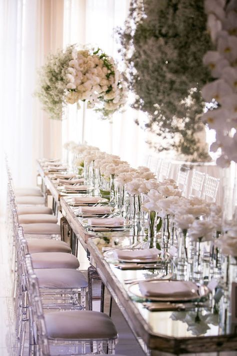 Wedding Reception Tablescapes, Reception Backdrop, Wedding Mirror, Wedding Reception Backdrop, Reception Tablescapes, Gorgeous Centerpieces, Exquisite Decor, Tablescape Inspiration, Bridal Table