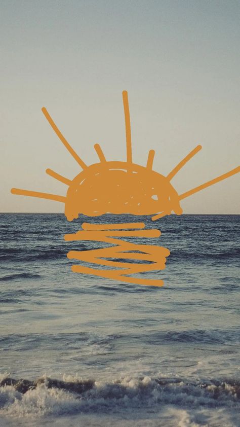 #sea#sun Post It Art Wall, Aesthetic Sun Wallpaper, Sun Wallpaper Iphone, Sun Wallpaper Aesthetic, Sun Aesthetic Wallpaper, Sea Wallpaper Aesthetic, Love Wallpaper Iphone, Summer Vibes Wallpaper, Jones Aesthetic