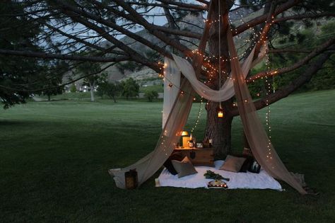 Under The Stars Proposal, Stargazing Proposal, Witchy Proposal Ideas, Night Proposal Ideas, Proposal Set Up Ideas Outside Night, First Home With Boyfriend, Proposal Picnic Set Up, Proposal Decorations Outdoor, Proposal Set Up Ideas Outside