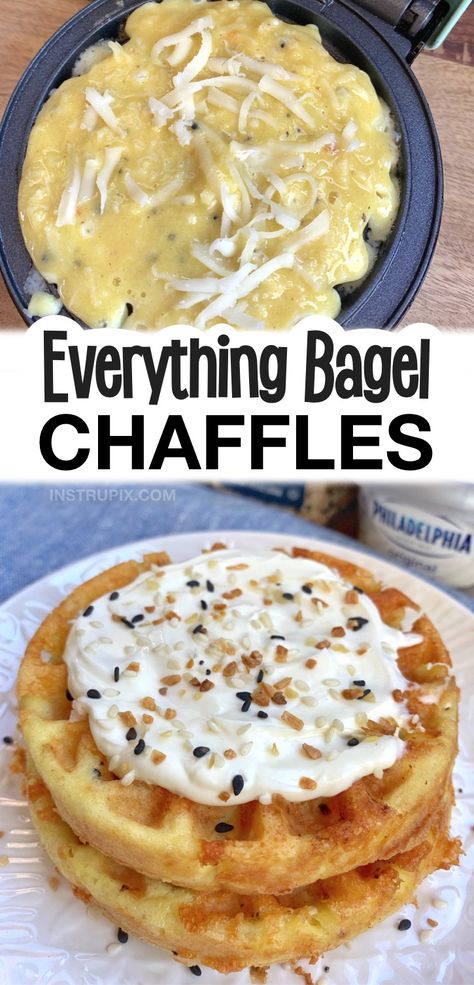 The 10 BEST Easy Keto Chaffle Recipes (That Don't Taste Low Carb!) Keto Chaffle Recipes, Keto Waffles, Chaffle Recipes, Low Carb Waffles, Keto Chaffles, Keto Chaffle, Waffle Maker Recipes, Food Keto, Boiled Egg Diet Plan