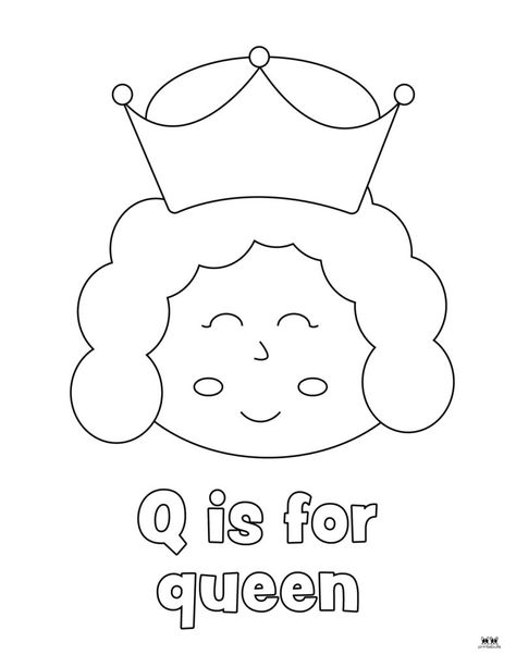 Choose from 50 FREE letter "q" worksheets perfect for your young learner. Worksheets include tracing, coloring, upper and lowercase, and more! Letter Q Coloring Page, Q Worksheets For Preschool, Q Is For, Daycare Calendar, Letter Q Preschool, Q Crafts For Preschool, Q Is For Queen, Montessori Worksheets, Letter Q Crafts