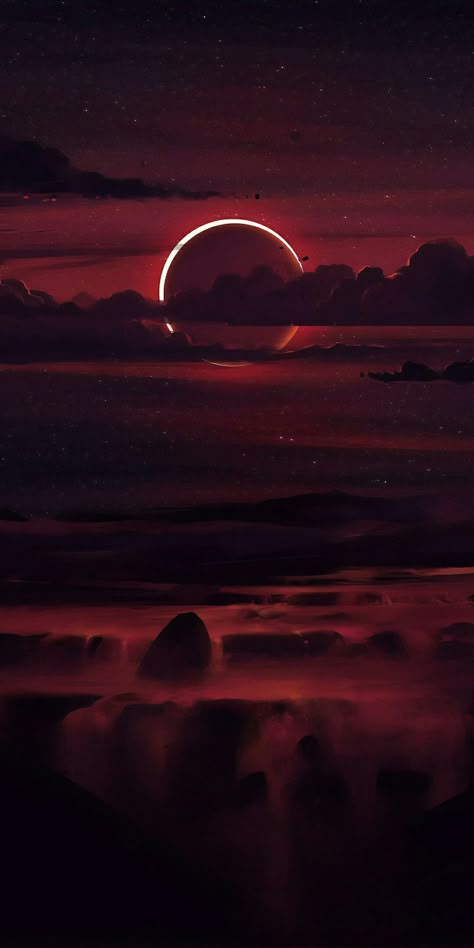 Sif Dark Souls, Maroon Aesthetic, Dark Red Wallpaper, Night Sky Wallpaper, Black Phone Wallpaper, Dark Phone Wallpapers, Dark Wallpaper Iphone, Cool Wallpapers Art, Red Wallpaper