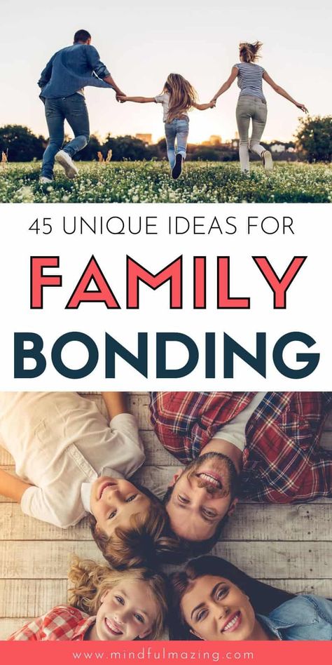 Looking for fun family night ideas? Look no further, we've compiled an epic list of 45 ways to have quality family time and connect and bond with your kids. Family bonding activities are a wonderful way to create lasting memories and bring the family closer together. This list includes family night games, DIY family night ideas, family night ideas with toddlers and family night ideas with teenagers.#familynightideas #familynightwithkids #qualityfamilytime #familybonding Fun Ideas For Family Night, Activities For Family Night, Thing To Do With Family, Family Time Games, Family Evening Activities, Fun Cheap Family Activities, Indoor Family Fun Night Ideas, Fun Activities To Do With Family, Activities For Families To Do Together