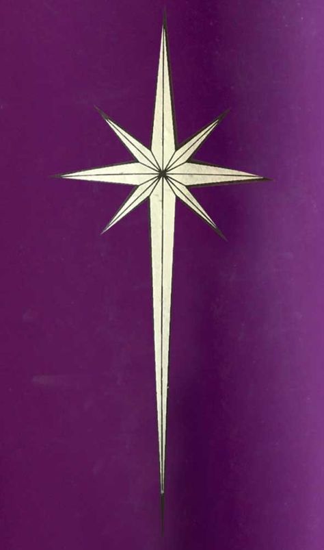 Japanese Star Tattoo, Bethlehem Star Tattoo, Moravian Star Tattoo, 8 Pointed Star Tattoo Nesta, Star Of Bethlehem Tattoo, North Star Tattoos, Nativity Star, Bethlehem Star, Specialty Candles