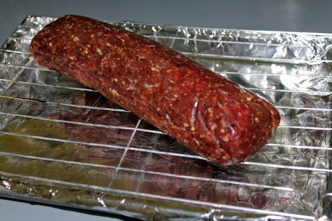 Homemade Venison Summer Sausage Venison Summer Sausage, Venison Summer Sausage Recipe, Homemade Summer Sausage, Deer Sausage, Venison Sausage Recipes, Summer Sausage Recipes, Easy Sausage Recipes, Homemade Sausage Recipes, Deer Recipes