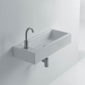 Wall Mounted Bathroom Sinks - Modo Bath Bathroom Sink Design, Wall Mounted Bathroom Sinks, Rectangular Sink Bathroom, Contemporary Bathroom Sinks, Wall Mounted Sink, Ceramic Sinks, Vessel Bathroom Sink, Wall Mounted Bathroom Sink, Sink Design