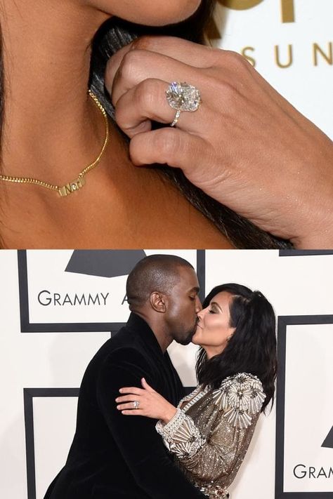 Kim Kardashian Ring, Kim Kardashian Engagement Ring, Huge Engagement Rings, Hand In Marriage, Lorraine Schwartz, Kim Kardashian And Kanye West, Kanye West And Kim, Kim And Kanye, Kim Kardashian And Kanye