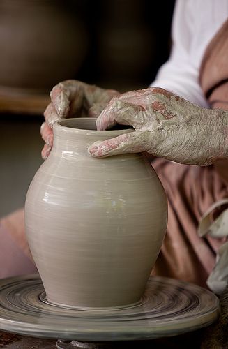 Potter's Hands | Flickr - Photo Sharing! The Potter's Hand, Business Basics, Pottery Wheel, Potters Wheel, Public Speaking, Pottery Studio, Manado, Clay Art, Ceramic Pottery