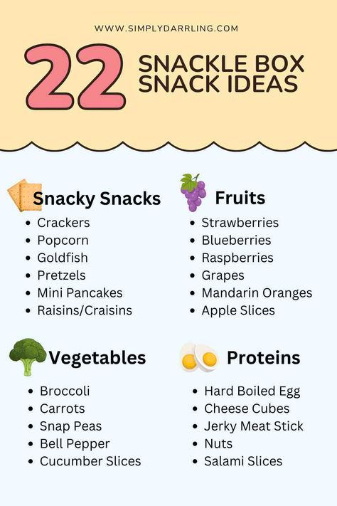 Snackle Box Ideas