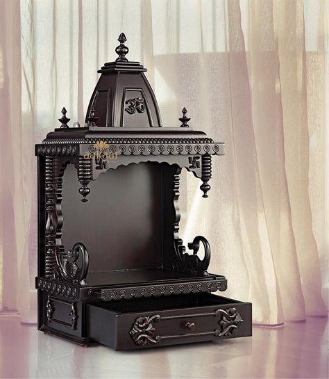 em-sample-alt Wooden Temple For Home, Pooja Door Design, Mandir Design, Bedroom Cupboard, Wooden Front Door Design, Temple Design For Home, Screen House, Pooja Mandir, Bedroom Cupboard Designs