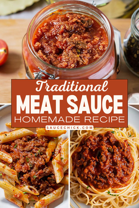 Meat Sauce recipe Best Meat Sauce Recipe, Best Meat Sauce, Meat Pasta Sauce, Meat Sauce Pasta, Meat Sauce Recipe, Homemade Meat Sauce, Pasta With Meat Sauce, Meat Sauce Recipes, Pasta Sauce Homemade