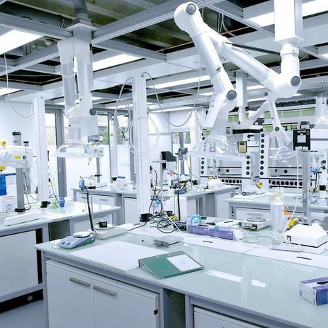 Laboratory Design, Innovation Lab, Chemistry Labs, Futuristic Interior, Research Lab, School Building, Education Design, Science Lab, Futuristic Technology